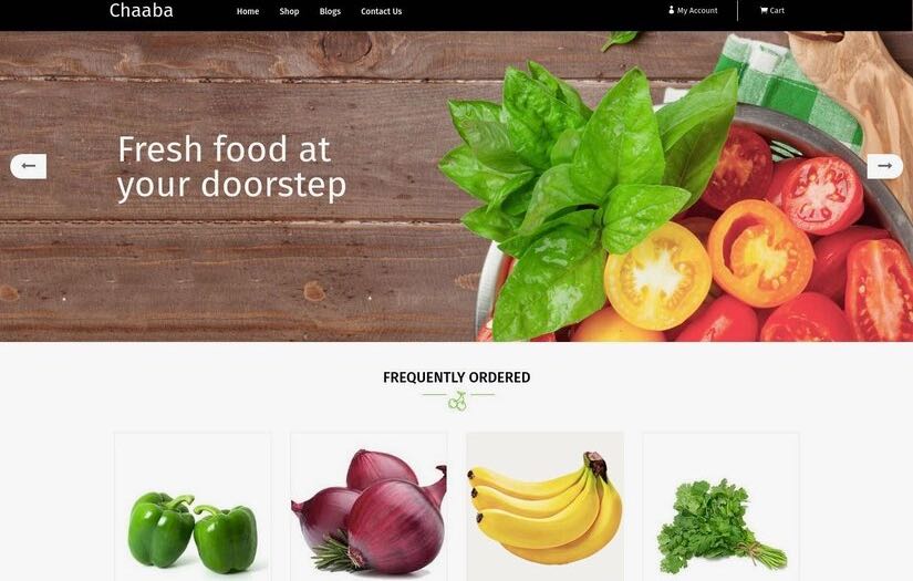 Grocery App screenshot 1