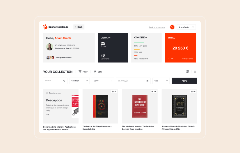 Book24club.de screenshot 1