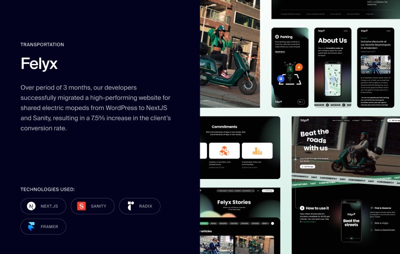 Felyx - Moped sharing screenshot 1