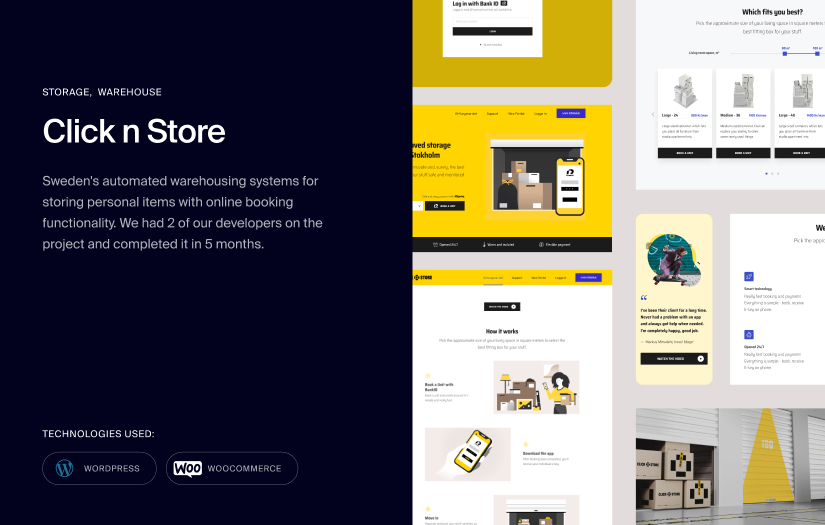 Click 'n' Store – Sveriges Okrånligaste Förråd screenshot 2