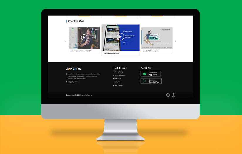 JobYoDA WEB screenshot 2