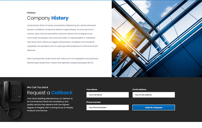 One Touch Building Maintenance, LLC screenshot 1