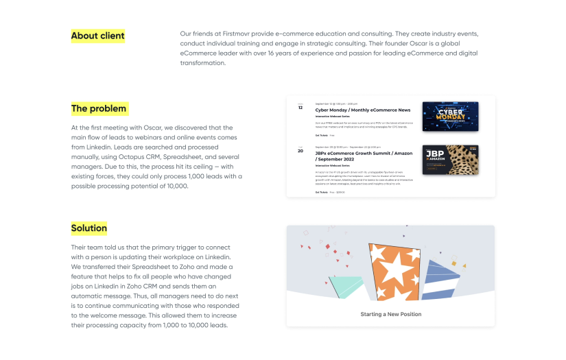 Firstmovr screenshot 2