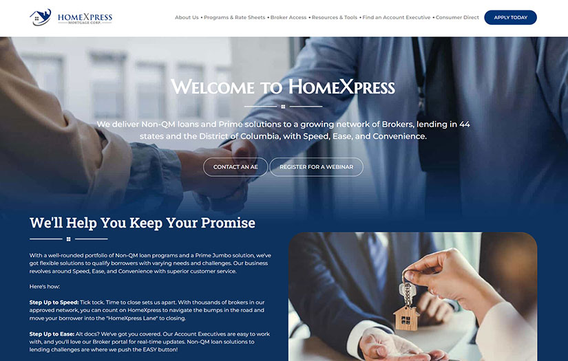 Application Development for Mortgage Company screenshot 1
