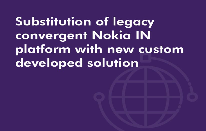 Substitution of legacy convergent Nokia IN platfom screenshot 1