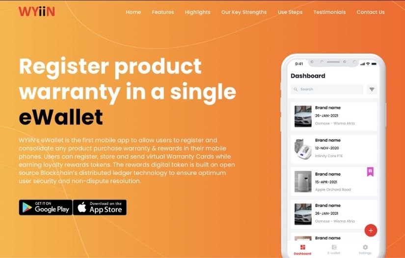 Wyiin E-Wallet screenshot 2