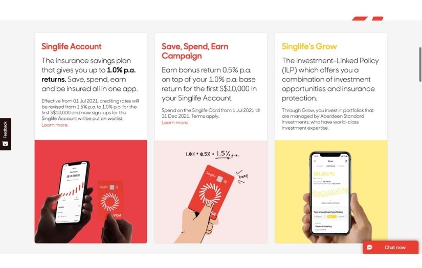 Singlife Account screenshot 1