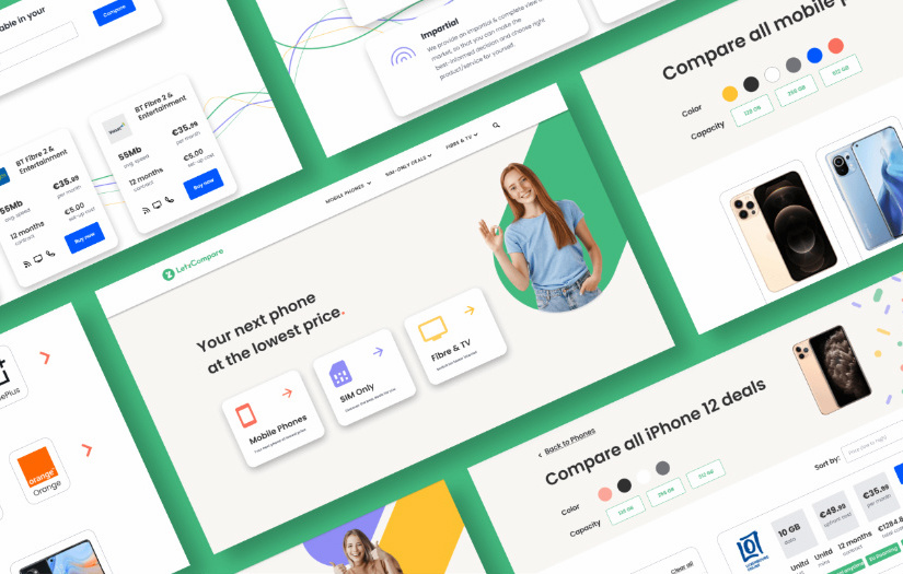 LetzCompare - Price Comparison Website screenshot 2