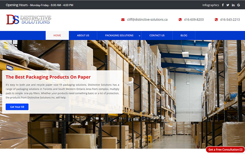 Distinctive Solutions Inc. screenshot 1