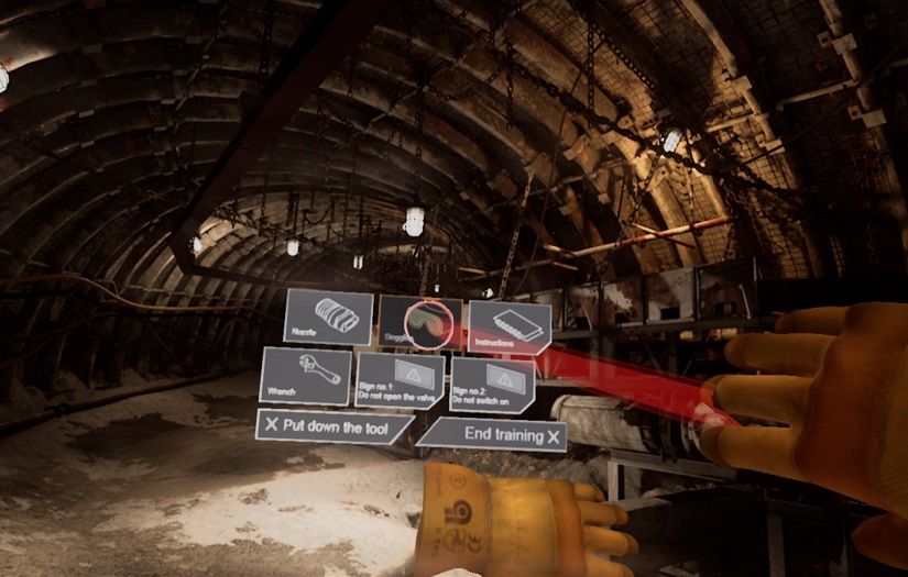 Coal mine: VR safety training screenshot 7