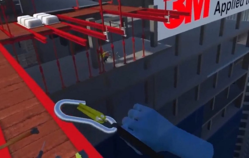 VR safety training: working on heights screenshot 1