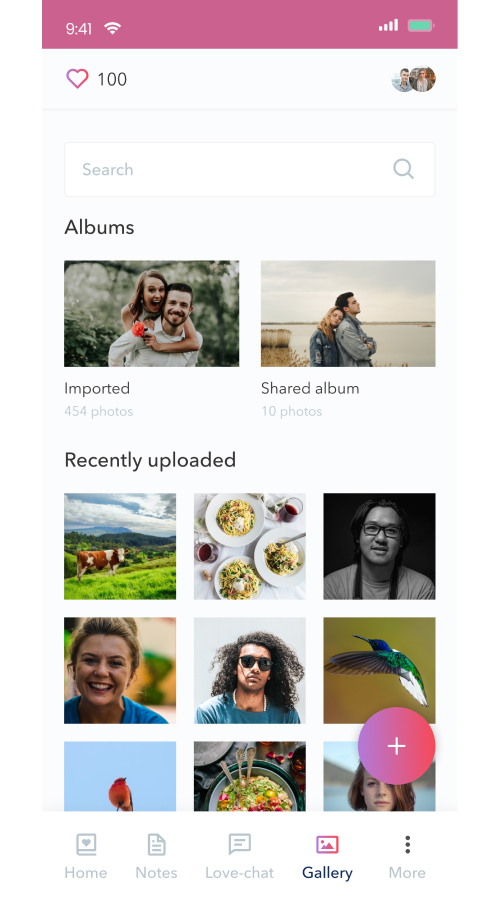Togeza — Social space for couples screenshot 2
