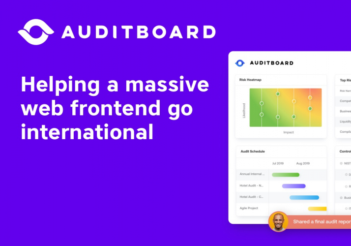 Massive web frontend migration screenshot 1