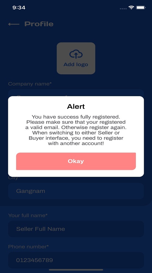 Order App screenshot 2