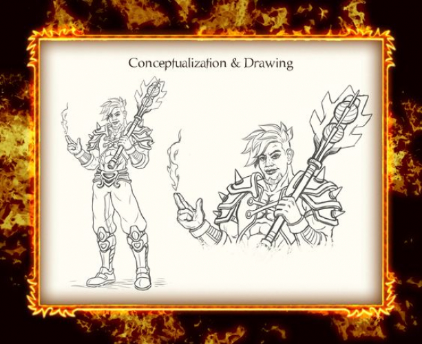 Pyroshade - Digital Character Design screenshot 3