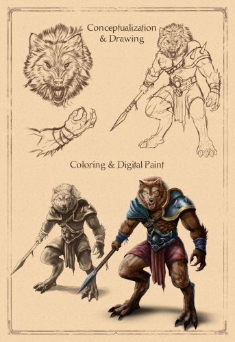 Emberwolf - Game Character Design and Animation screenshot 2