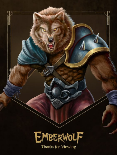 Emberwolf - Game Character Design and Animation screenshot 4