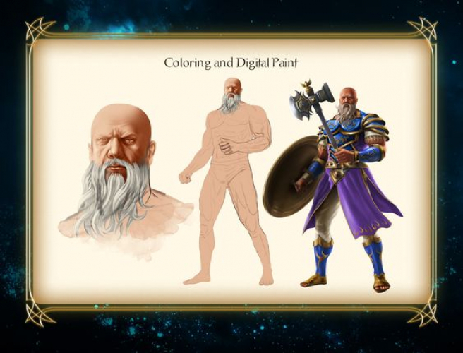 Cudgelsuen - The Battle Master | Character Design, Modelling and Animation screenshot 4