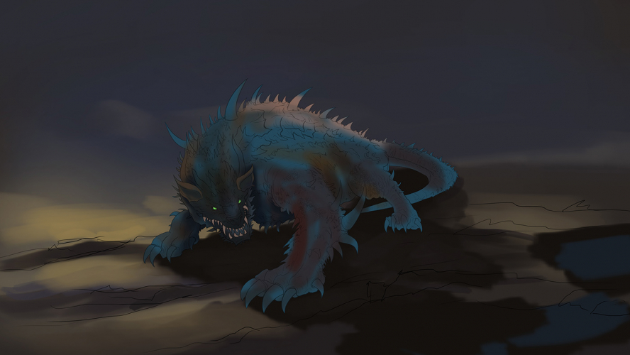 Scortchklaw - Creature Concepts Design, Digital Paint and Animation screenshot 5