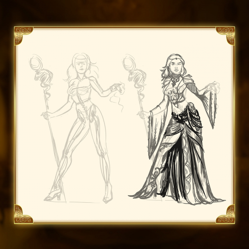 Luminara - The Radiant Enchantress | Character Design | Character Development & Animation | EDIIIE screenshot 1