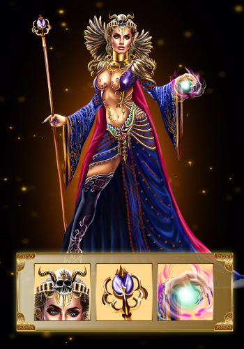 Luminara - The Radiant Enchantress | Character Design | Character Development & Animation | EDIIIE screenshot 2