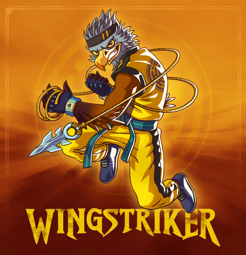 WingStriker Eagle Game Character Design screenshot 3