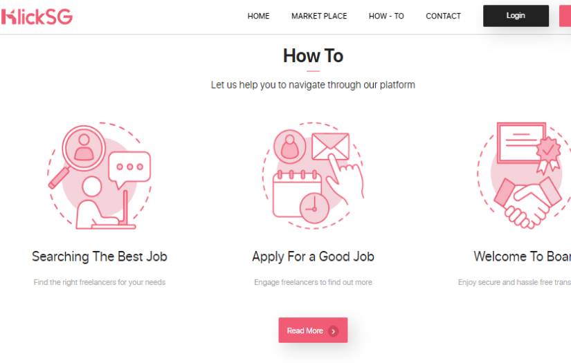 KLICKSG screenshot 3