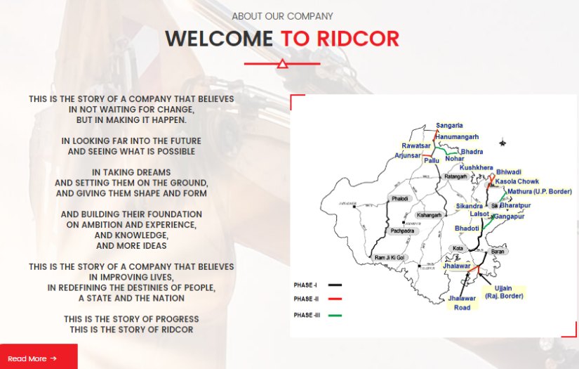 RIDCOR screenshot 3