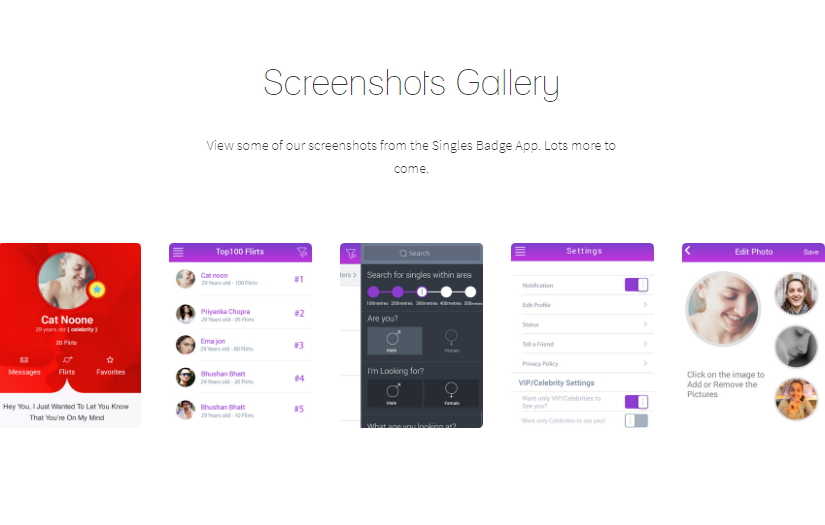 SINGLE BADGE screenshot 5