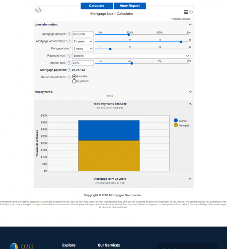 Create a O2G Mortgage Sources website using Laravel screenshot 1