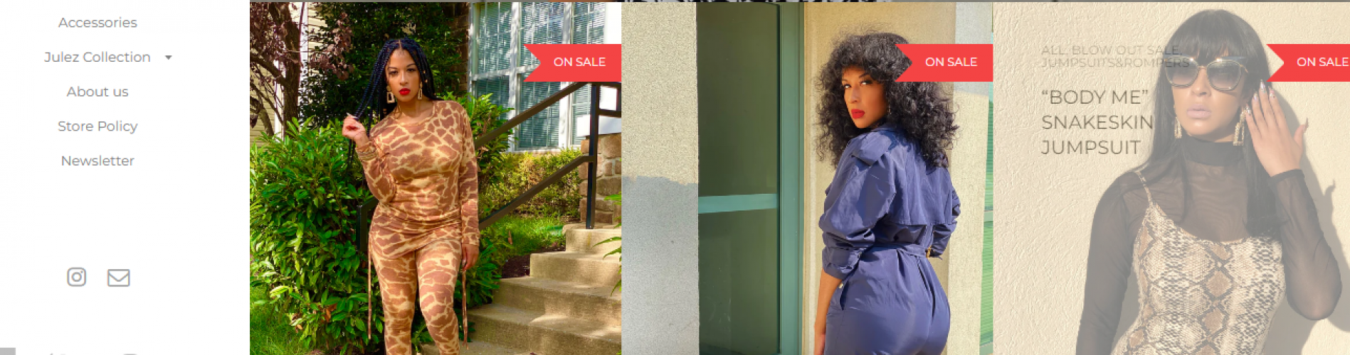 Create a unique clothing brand Shopify website screenshot 3