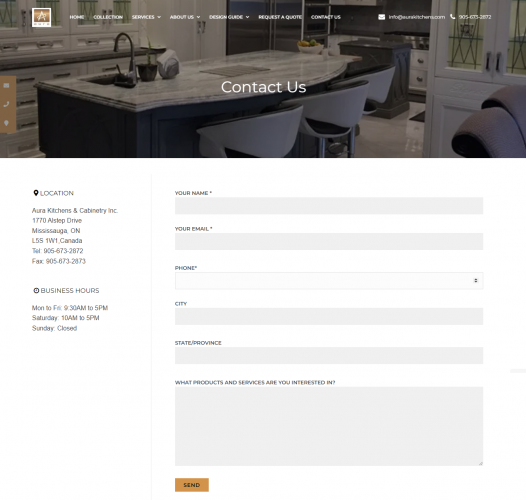 Design and Develop a woodworking and architectural website using WordPress screenshot 2