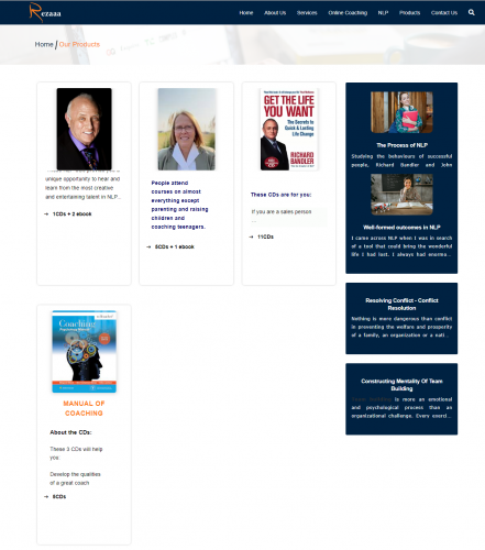 Create React website for online coaching technology screenshot 4