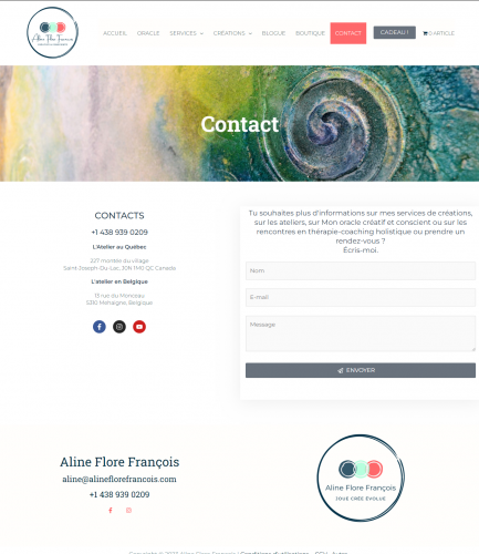 Develop a coaching website using WordPress screenshot 3