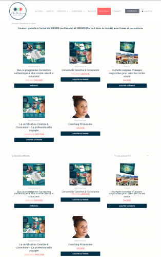 Develop a coaching website using WordPress screenshot 1