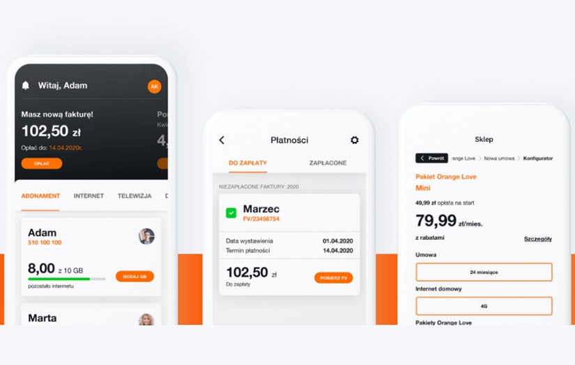 Official app for telecom operator screenshot 1