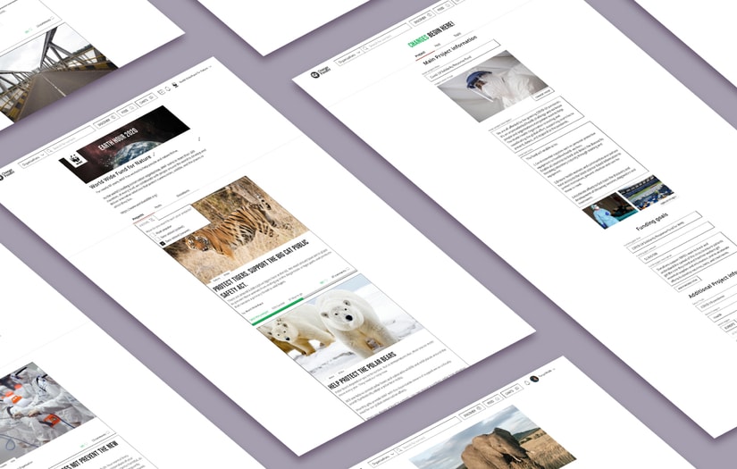 ChangeFunder screenshot 1