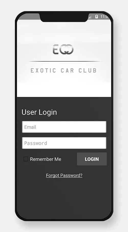 Exotic Car Club - Mobile App screenshot 1