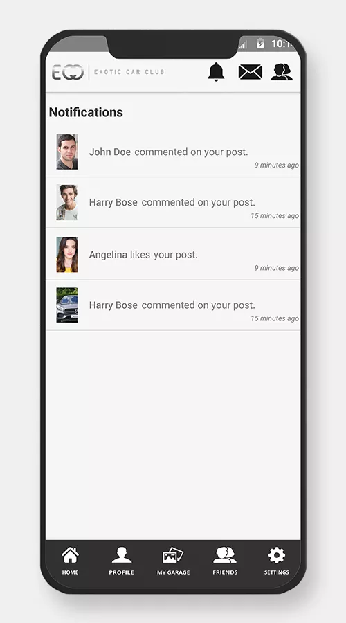 Exotic Car Club - Mobile App screenshot 3