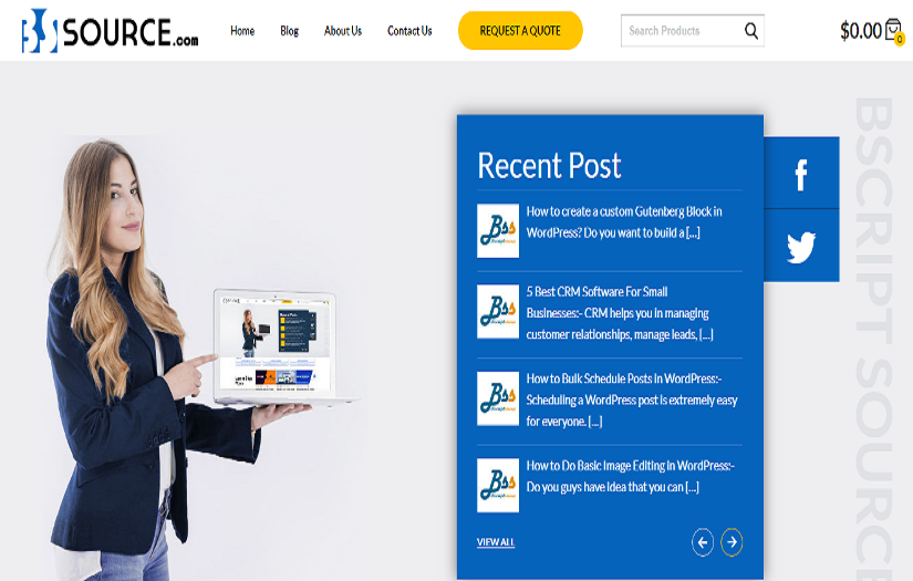 Bscriptsource screenshot 1