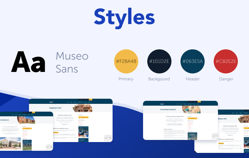 ABRI - Real Estate Website screenshot 2