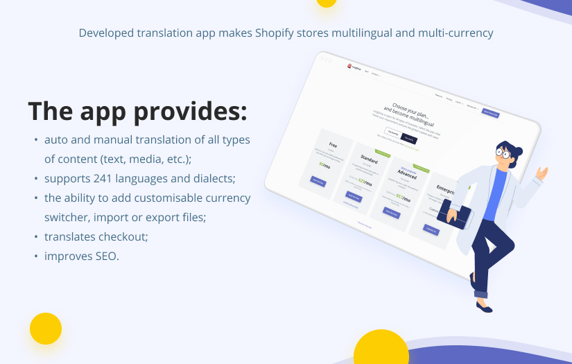 LangShop - Multifunctional B2B Service screenshot 4