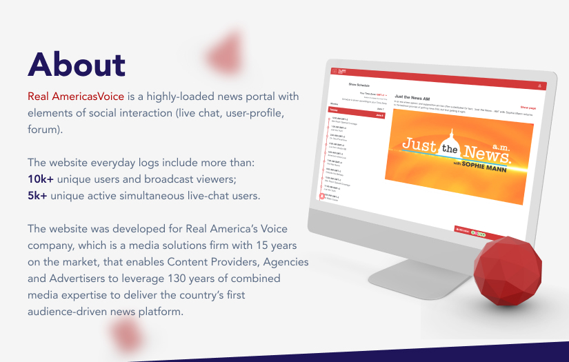 RealAmericasVoice 24/7 News and Entertainment Network - Media screenshot 2