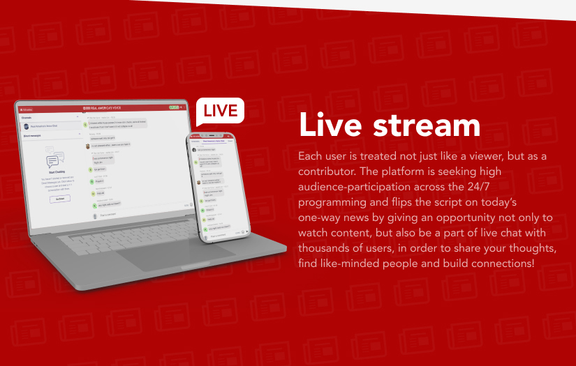 RealAmericasVoice 24/7 News and Entertainment Network - Media screenshot 5