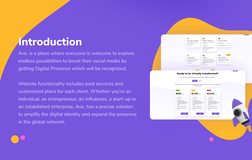 Avesocia - Marketing Agency screenshot 2