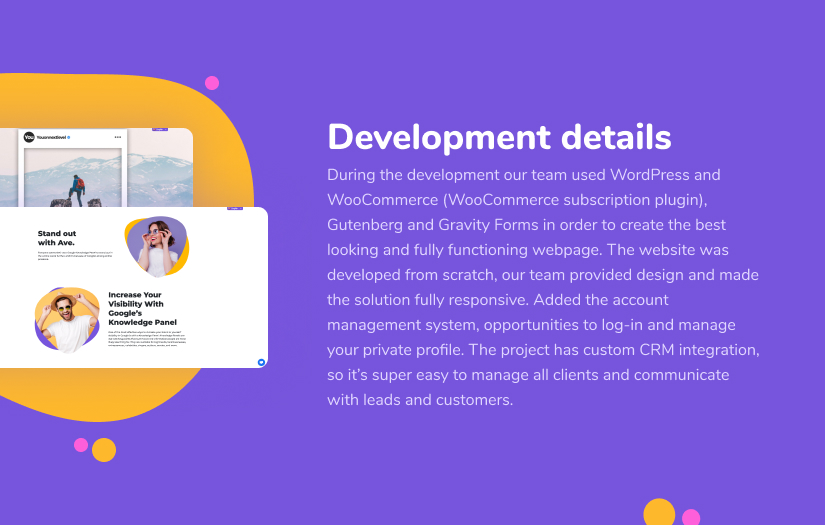 Avesocia - Marketing Agency screenshot 3