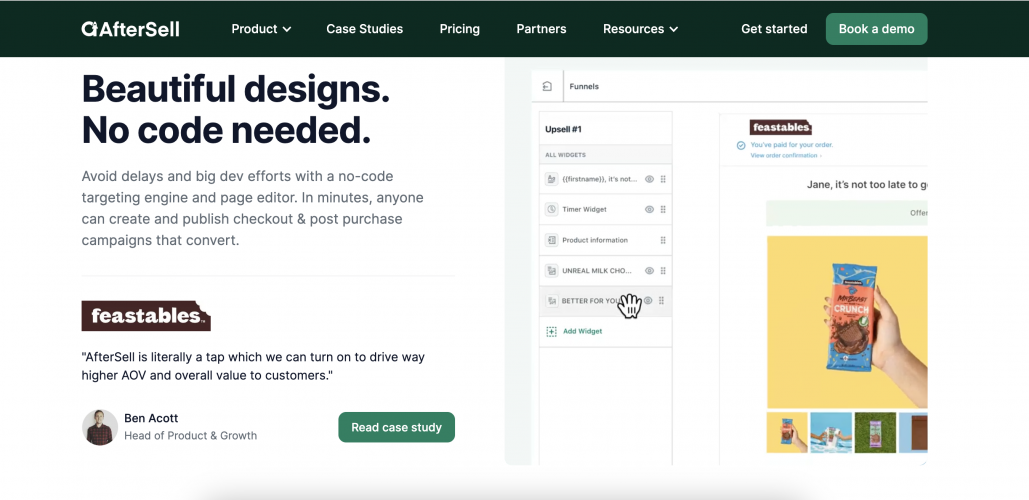 AfterSell Post Purchase Upsell - Shopify app screenshot 2