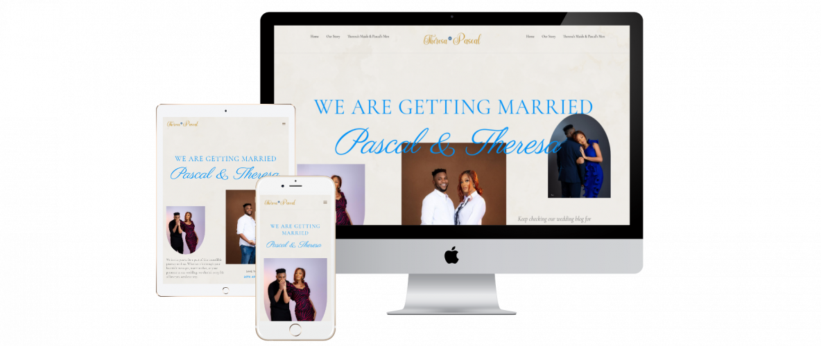 pascalandtheresa marriage website screenshot 2