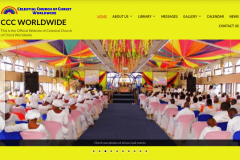 CCC Worldwide religious website Home