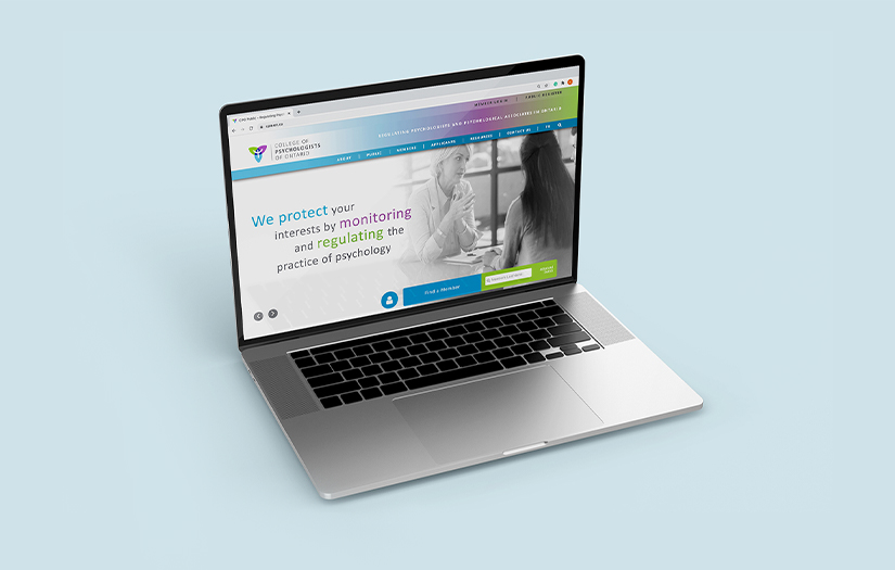 Website Redesign for the College of Psychologists of Ontario (CPO) screenshot 1